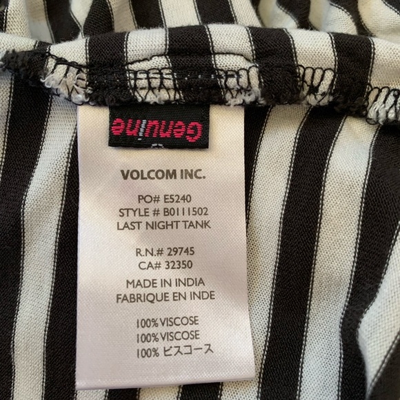 Volcom striped tank - Picture 9 of 9
